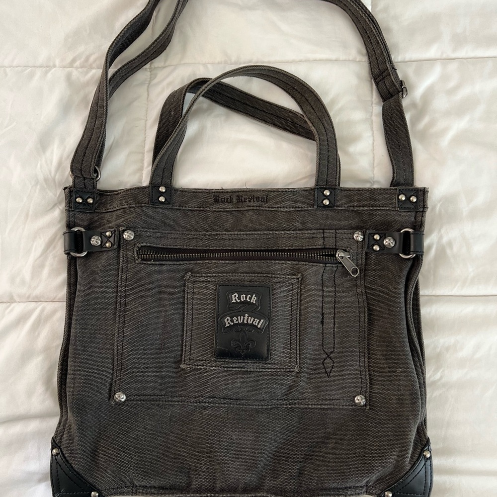 SOLD Rock Revival Denim Bag